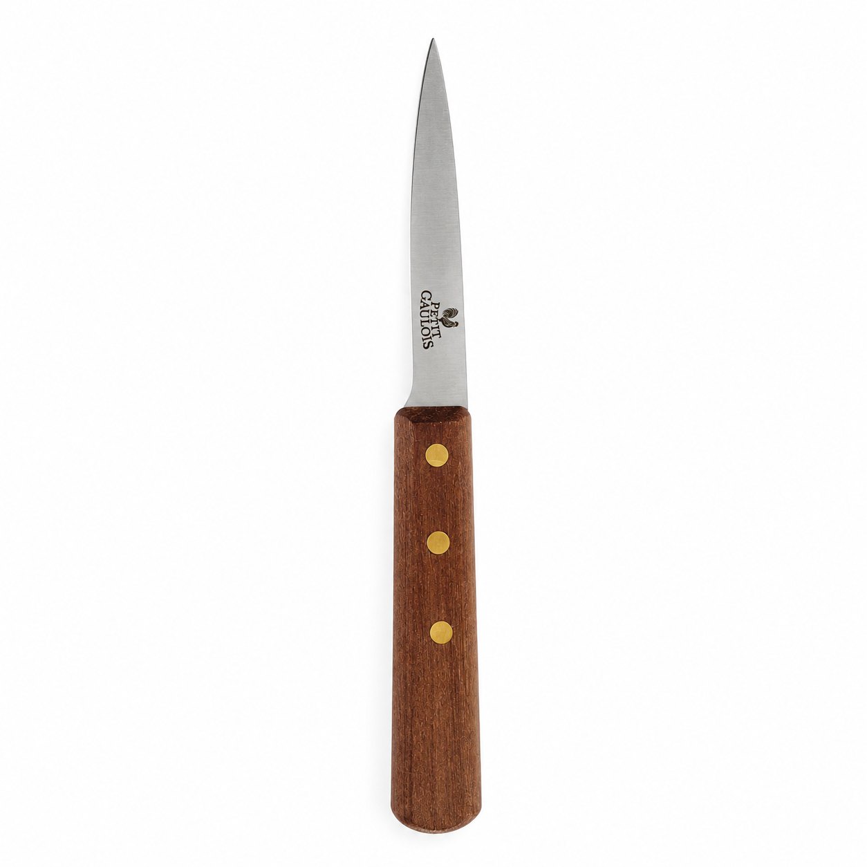Saigne-volaille 8,5 cm Au Nain gravé Petit Gaulois, manche palissandre trois rivets